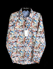 Robert Graham HARBIN Large Classic Fit Long Sleeve Shirt NWT 198 FREE SHIP 