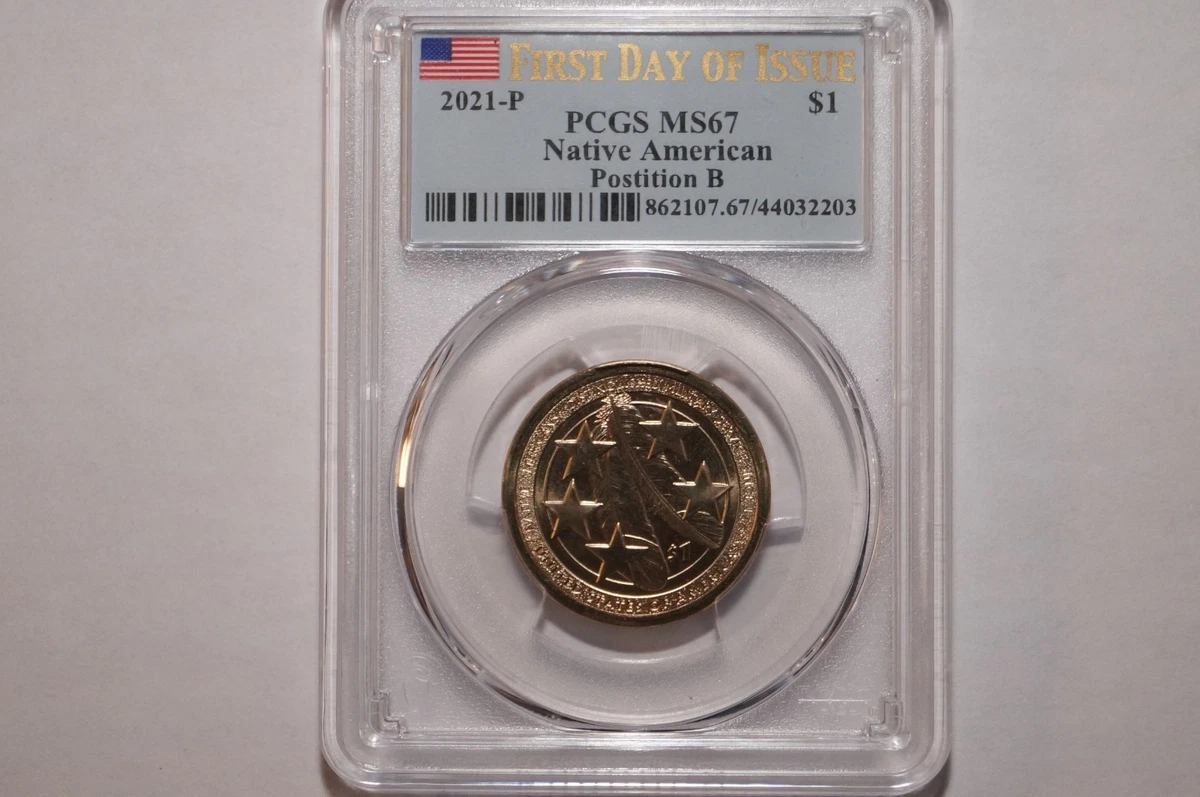 「pcgs社MS67 ランキング1」超レア　中華民国27年拾分 （10セント） MS 67 Graded Native American Dollars (2000-Now) for sale | eBay