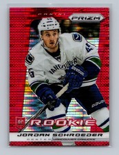 2013-14 Panini Prizm - Jordan Schroeder #292 Red Pulsar Prizm (RC) Rookie