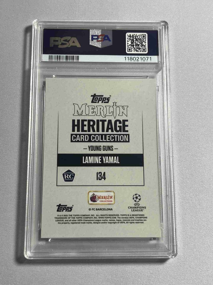 2023-24 Topps Merlin's Heritage Uefa Club Competitions