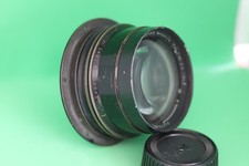 Antique Bausch & Lomb Rochester NY Brass Lens 5.6F–4.5 Pat Feb 24 1903 2.5” Wet