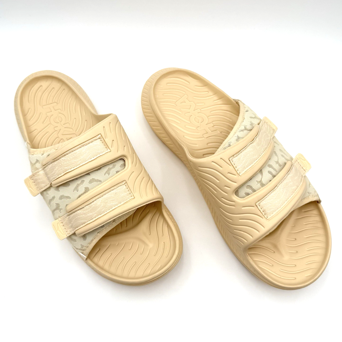 NEW Hoka One One Ora Luxe Recovery Slide Sandals Men\'s 14 White Comfort s-l1200.jpg main image 2