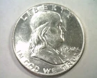 1950 FRANKLIN HALF DOLLAR CHOICE ABOUT UNCIRCULATED+ CH. AU+ NICE ORIGINAL COIN