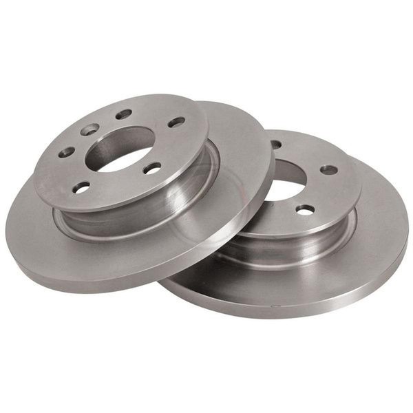 2 Bremsscheiben Voll Ø 258 Mm 16 Mm A.B.S. FüR U.A. Vw Transporter-image