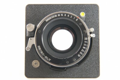 Exc Super Topcor 120mm f/5.6 Lens w/Seiko SLV HORSEMAN Board from