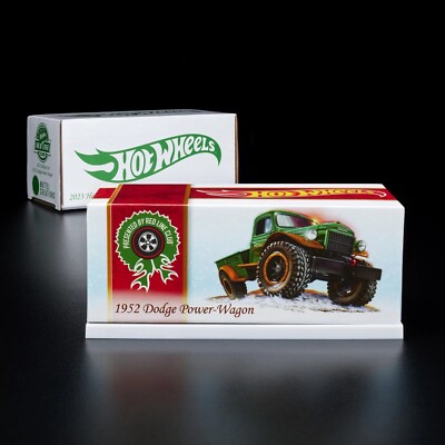 Hot Wheels 2023 RLC Exclusive Holiday 1952 Dodge Power Wagon