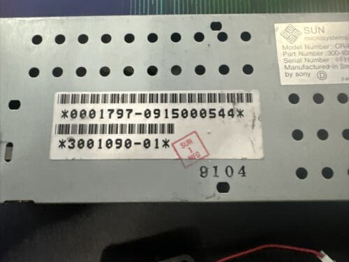 SUN microsystems CR-86 Power Supply PN: 300-1090-01, Incl. Fan & Pwr Sw. connect - Picture 4 of 6