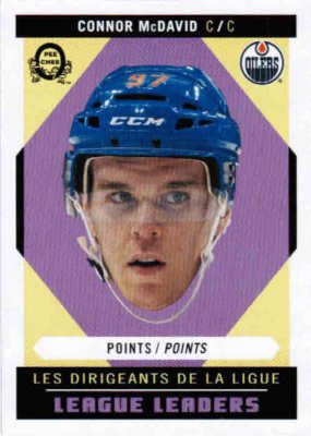 17/18 O-PEE-CHEE OPC HOCKEY LEAGUE LEADERS RETRO CARDS #591-600 U-Pick From List