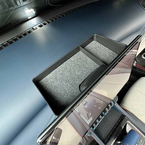 Car Behind Screen Storage Box Tray Organiser for BYD Atto 3 - Picture 9 of 12