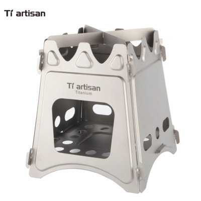 Titanium Camping Stoves Backpacking Wood Burning Stove Outdoor Camping  Picnic | eBay