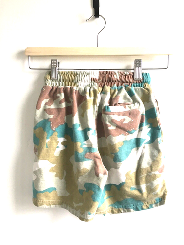 100% COTTON SOVEREIGN CODE SWEAT SUIT SHIRT AND SHORTS SIZE 7 CAMO SET OF 2 - Picture 4 of 9