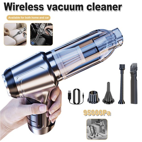 95000PA Cordless Handheld Vacuum Cleaner Home & Car Dust Blower Mini