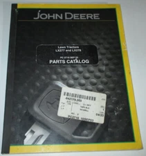 John Deere LX277 & LX279 Lawn Garden Tractor Parts Catalog Manual Book OEM! 9/03