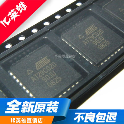 1pcs AT29C020-90JU PLCC-32 90NS IND TEMP GREEN   256K x 8 90 ns 4.5V-5.5V #WD10