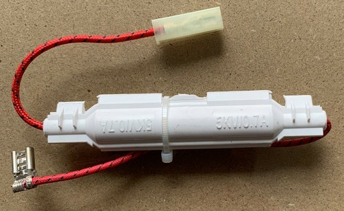 Fusibile X microonde 5KV 0.7A (700mA) con involucro fili telati con faston  N.511 | eBay
