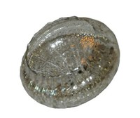 Glas Schwimmschale Rund Silber, D: 12 Cm - Schwimmkerzen, Tischdeko