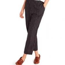 Madewell Track Trousers Black Dot Printed XXS