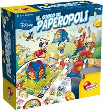 IL GIOCO DI PAPEROPOLI - DISNEY - ITALIANO - NUOVO IMBALLATO - BAMBINO 7 ANNI