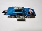 VINTAGE MATTEL 1970 HOT WHEELS REDLINE SIDE KICK (BLUE)