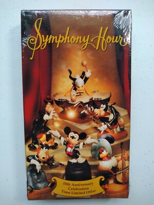 Disney's SYMPHONY HOUR New VHS 55th Anniversary Celebration Sealed