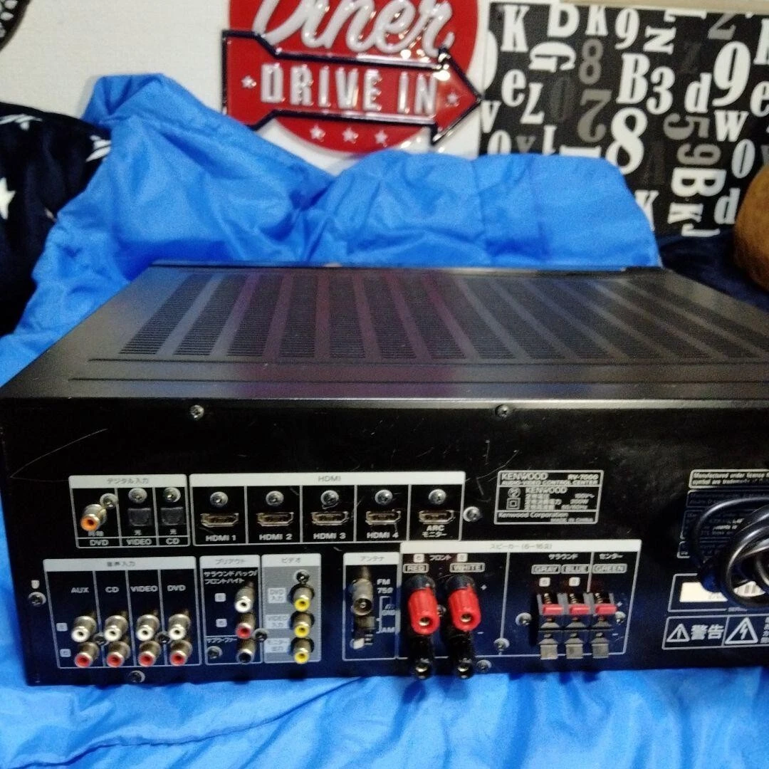 Kenwood RV-7000 5.1ch A/V Amplifiers Audio‐Video Control Center ACV 100V  Working
