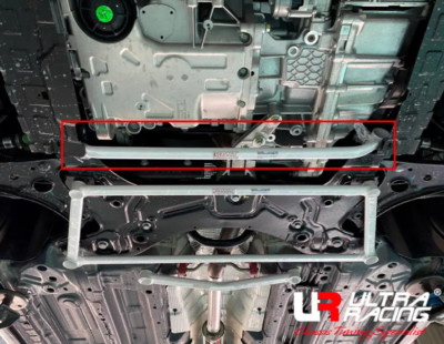 Ultra Racing 2 Points Front Lower Bar Fit PROTON S70 1.5T 2WD 2023-present