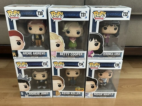 6 New Funko Pop Riverdale 730 731 732 733 734 735 Reggie Archie Betty Jughead Ve