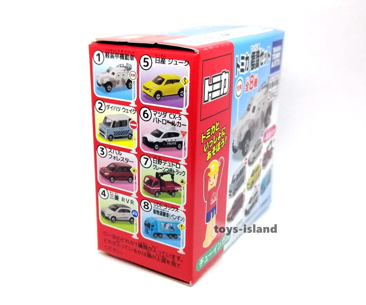 TOMICA Sign Set Vol.7 No.6 MAZDA CX-5 POLICE CAR 1/66 TOMY NEW 82
