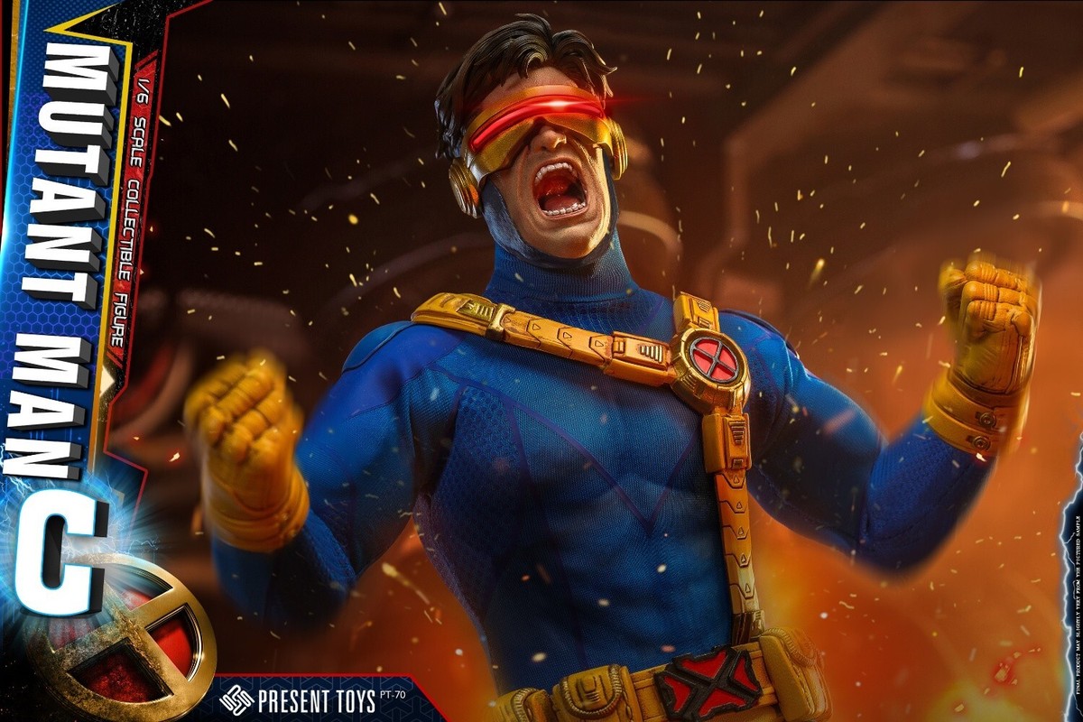 PRESENT TOYS PT-sp70 1/6 MUTANT MAN C Scott Summers Action Figure