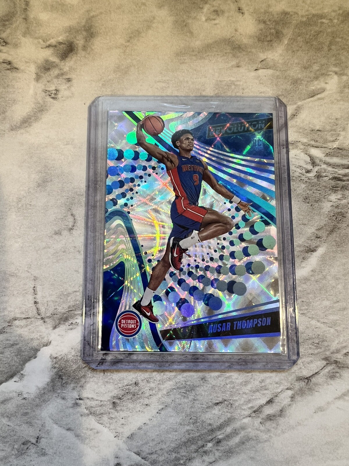 2023-24 Revolution Ausar Thompson Future Frame 34/60!! Pistons Rookie🔥🔥