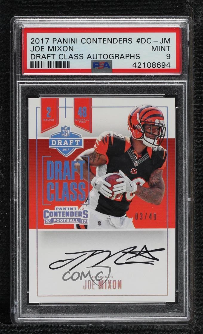 Joe Mixon Panini Contenders Draft Class Autographs #DCJM Base