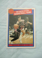 RARE MICHAEL JORDAN ORIGINAL 1984 USA OLYMPIC XRC ROOKIE CARD 2. rookie card picture