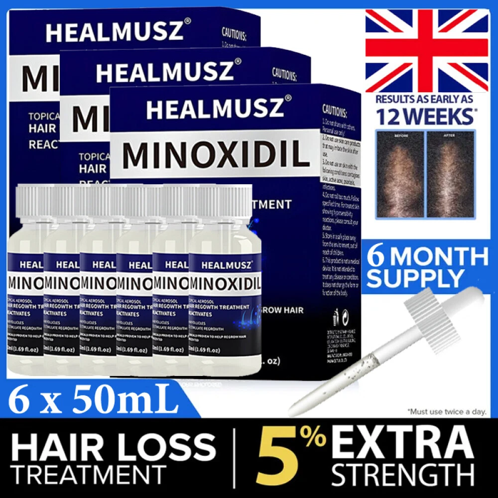 Extra Strength for Men Hair Regrowth Treatment Topical Solution 6 Month Supply
Opens in a new window