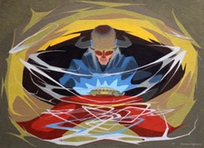 Oscar Howe : Dakota Medicine Man : Archival Quality Art Print