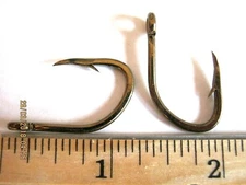 40 Eagle claw Bronze  Live Bait Hooks 3/0 Tuna Wahoo  FL116MG FREE FAST SHIPPING