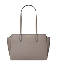 Tory Burch Robinson Pebble Leather Small Tote ~NWT~ Grey Heron