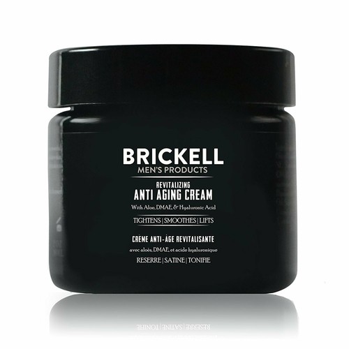 Brickell Men's Revitalizing Anti-Aging Cream, Natural Organic Anti Wrinkle GIFTS - Picture 9 of 12