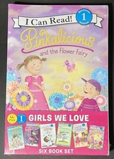New I Can Read Pinkalicious And The Flower Fairy Beginning 1 Reading 6 Book Set