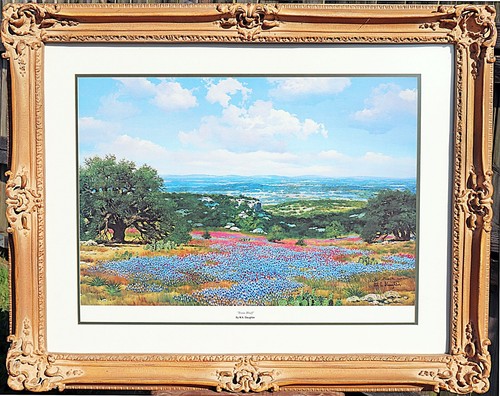 W. A. SLAUGHTER “Texas Bluff” Signed Ltd. Ed. (1254/2000) Print – Gallery Frame - Picture 11 of 13