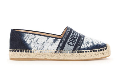 christian dior espadrilles tie up