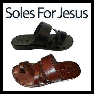 Men Brown Black 100% Leather Biblical Sandals Jesus Strap Sandal Shoes Size 6-12 | eBay