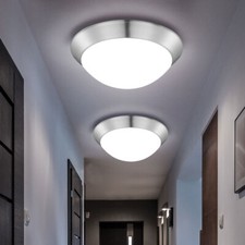 Plafonnier Opale LED Lampe De Salon Lampe De Couloir D 26 Cm Ensemble De 2