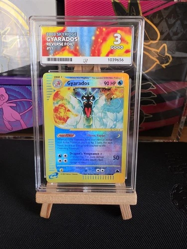 Pokemon Cards Gyarados Reverse Holo 11/144 Skyridge ACE 3