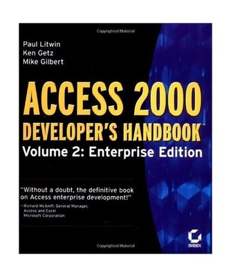 Access 2000 Developer's Handbook: Volume 2: Enterprise Edition: Volume 2: Enterp
