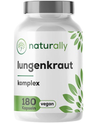 naturally Lungenkraut Komplex | mit Eukalyptus, Thymian, Vitamin B2