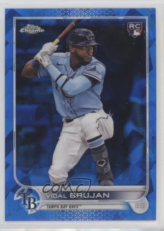 2022 Topps Chrome Sapphire Edition Vidal Brujan #25 06sz