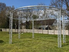Aluminium Event Lighting Stage Oval Truss 8m x 6.3m x 3.5m High (Truss 1)