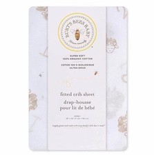 Burt's Bees Baby BEESNUG  Fitted Crib Sheet Counting Sheep Cloud