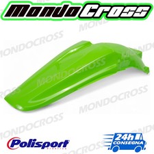 Parafango posteriore POLISPORT verde KAWASAKI KX 250 1992-1993!