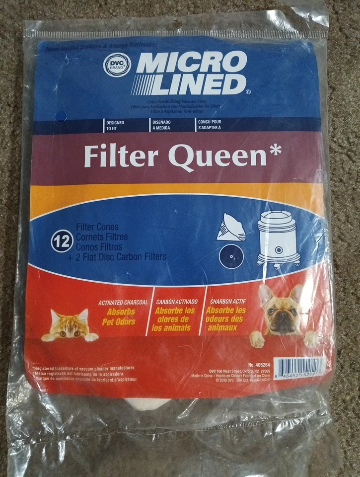 DVC Microlined Filter Queen Vacuum Bags and Filters - Image 2 of 4